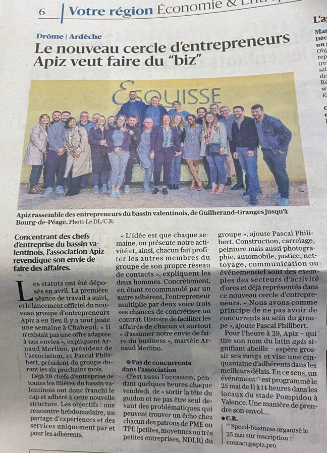 Lire la suite à propos de l’article APIZ – La Presse en parle